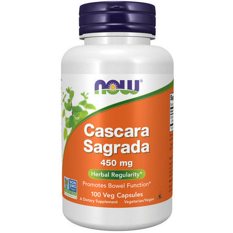 Now Foods, Cascara Sagrada, 450 mg, 100 Caps Now Foods