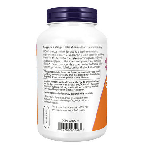Now Foods, Glucosamine Sulfate, 750 mg, 240 Caps Now Foods