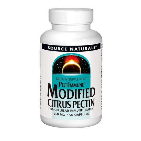 Source Naturals, Modified Citrus Pectin, 750 mg, 90 Caps Source Naturals