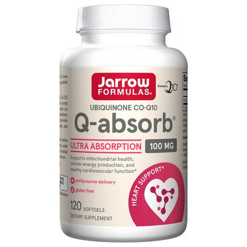 Jarrow Formulas, Q-Absorb, 100 mg, 120 Sftgels Jarrow Formulas