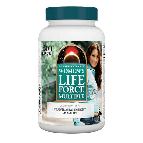 Source Naturals, Women's Life Force Multiple, No Iron 45 Tabs Source Naturals