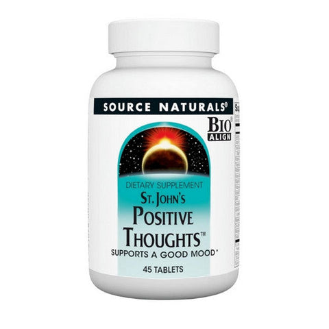Source Naturals, Positive Thoughts, 45 Tabs Source Naturals
