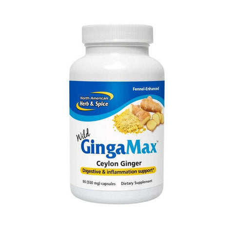 North American Herb & Spice, GingaMax Ceylon Ginger, 90 Caps North American Herb & Spice