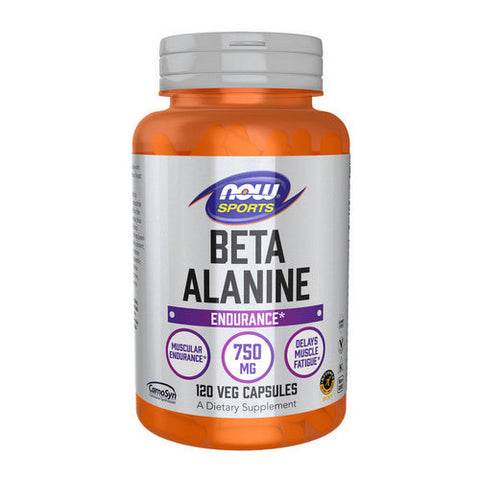 Now Foods, Beta Alanine, 750 mg, 120 Caps Now Foods