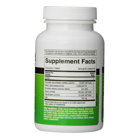 Naturally Vitamins, Systemic Enzyme Formula, 200 Tabs Naturally Vitamins