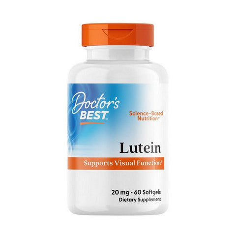 Doctors Best, Lutein, 20 Mg, 60 Softgels Doctors Best
