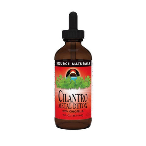 Source Naturals, Cilantro Metal Detox Liquid, with Chlorella 2 fl oz Source Naturals