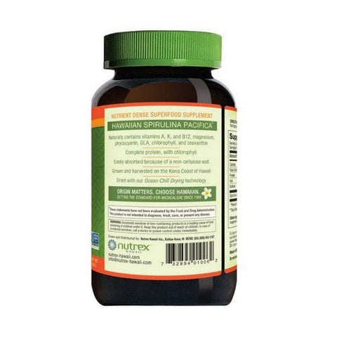 Nutrex Hawaii, Pure Hawaiian Spirulina, Pacifica 180 Tabs Nutrex Hawaii