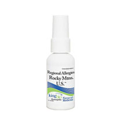 King Bio Natural Medicines, Regional Allergies, Rocky Mtns U.S. 2 oz King Bio Natural Medicines
