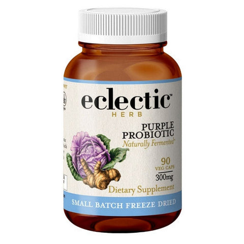 Eclectic Herb, Purple Probiotic, 300 Mg, 90 Veg Caps Eclectic Herb