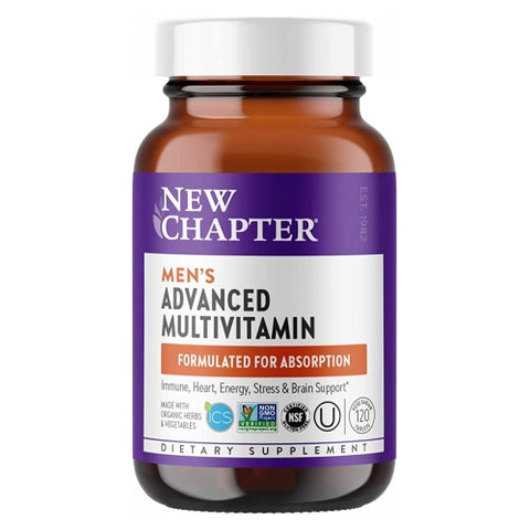 Men's Advanced Multivitamin 24 Veg Tabs by New Chapter