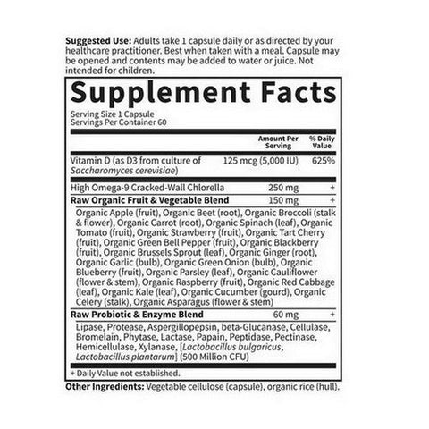 Garden of Life, Vitamin Code RAW D3, 5000 iu, 60 caps Garden of Life