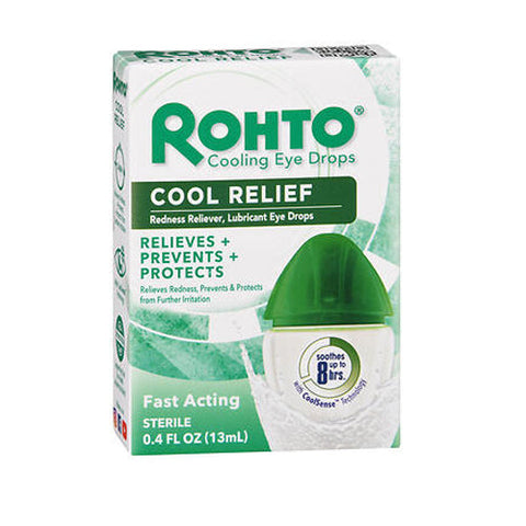 Rohto, Cooling Eye Drops Cool Relief, 0.4 Oz Rohto
