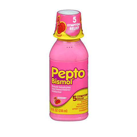 Pepto-Bismol, Bismuth Subsalicylate Liquid Cherry, 8 Oz Pepto-Bismol