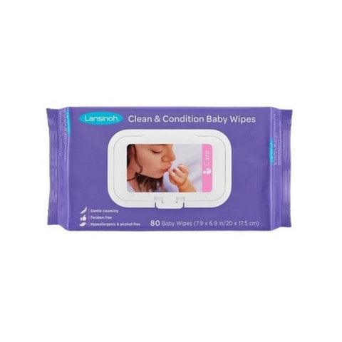 Lansinoh Laboratories, Lansinoh Clean And Condition Cloths, Pack Of 80 Lansinoh Laboratories
