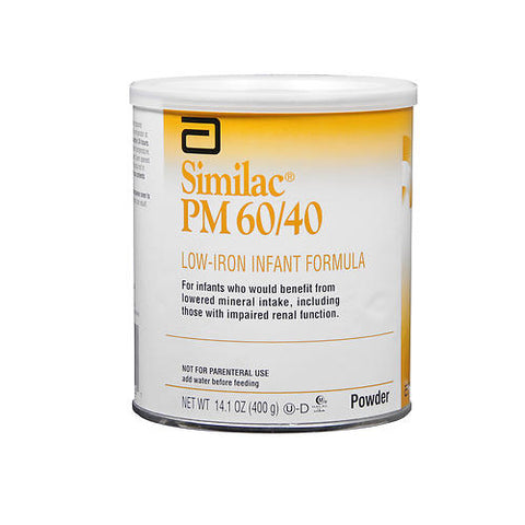 Abbott Nutrition, Similac Pm 60/40 Low-Iron Infant Formula Powder, 14.1 oz Similac
