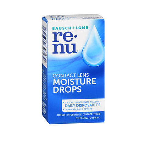 Bausch + Lomb, Bausch And Lomb Renu Multiplus Lubricating And Rewetting Drops, 8 ml Bausch + Lomb