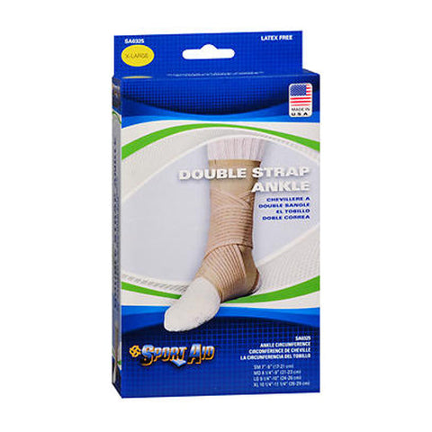 Sport Aid, Double Strap Ankle Support, Count of 1 Sport Aid