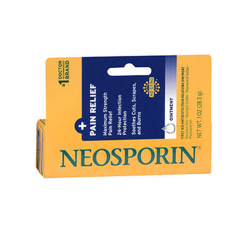 Neosporin, Plus Maximum Strength Antibiotic Pain Relief Ointment, 1 oz Neosporin