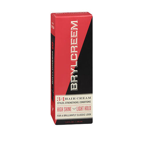 Brylcreem, 3 In 1 Hair Cream Shining Styling and Conditioning for Men, Original 5.5 oz Brylcreem
